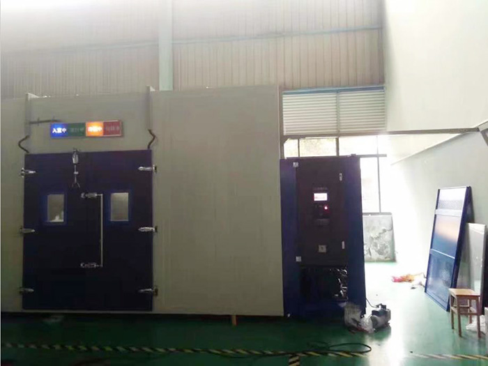 雙開門大型步入式老化房詳細(xì)圖